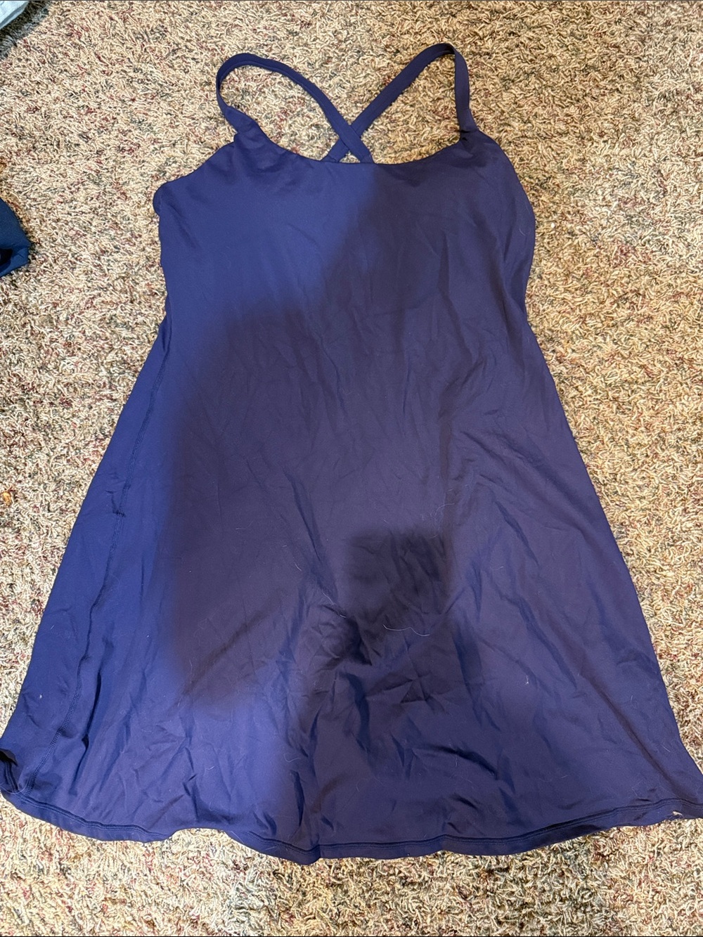 HALARA Softlyzero Plush backless active dress- Longer length Easy-Peezy edition